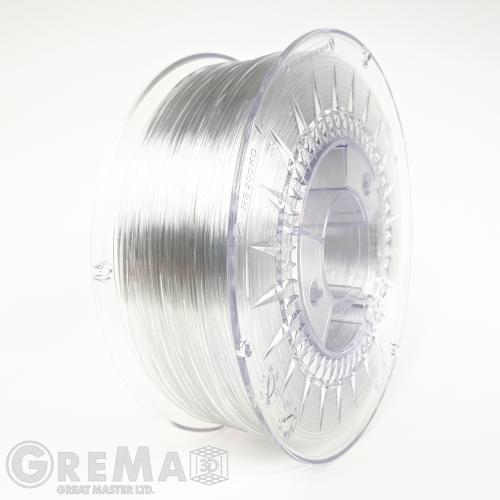 PET - G Devil Design PET-G filament 1.75 mm, 1 kg (2.2 lbs) - transparent